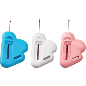 3 count  Seam Guide for Sewing Machine with Seam Rippers, Multifunctional Hemmer Guide with Scale, Stitch Remover Tool, Universal Sewing Accessories and Quilting Supplies