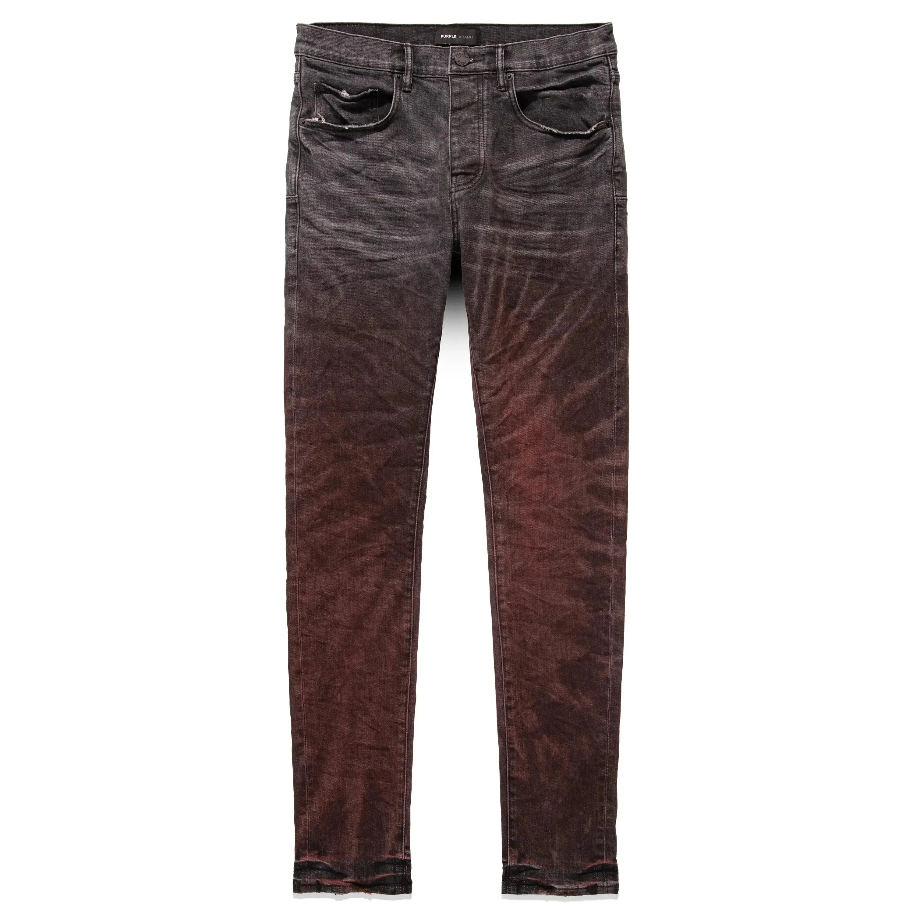 Purple Brand P001 Lava Laser Spiral Tie Dye Jean