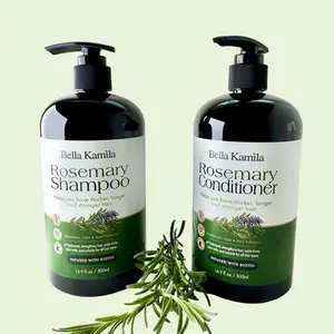 BELLA KAMILA: Rosemary Shampoo & Conditioner. Helps you have thicker, longer and stronger hair. Haircare