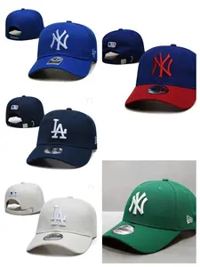 New Era MLB Snapback Cap New York Yankees Los Angeles Dodgers Chicago White Sox Cubs Adjustable Flat Brim Hat
