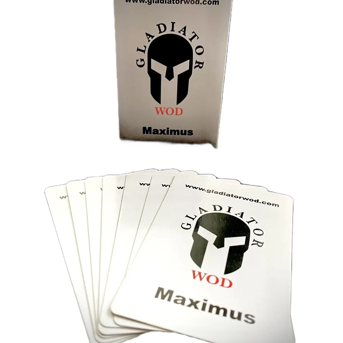 Gladiator WOD is a HIIT (High Intensity Interval Training) style / deck of cards workout designed to increase endurance and full body strength. Created by a doctor of physical therapy