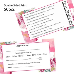 Appointment card