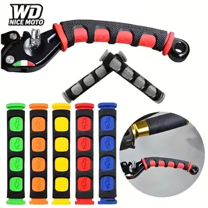 WD NICE MOTO Universal Motorcycle Atv Go Kart Accessories, Soft Anti-Slip Handle Grip Silicone Cover, Brake and Clutch Lever