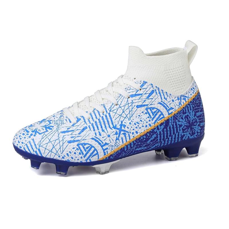 Mens Soccer Cleats Womens Indoor Soccer Shoes Wide Baseball Turf Shoes Adult Youth Rugby Shoes Big Boys Small Spikes AG Football Boots