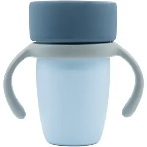 WeeSprout Baby Training Cup - Silicone Sippy Cup with Removable Handles for Weaning Off Bottle - Transition Spill-Proof Toddler Cup