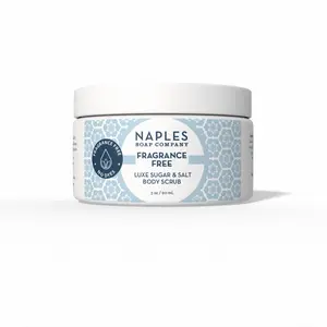 Fragrance Free Luxe Sugar & Salt Body Scrub 3 oz
