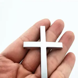 Car Exterior Decorative Sticker Universal Cross Design for Motorcycle & SUV Car Decorations Decal Sticker for Cars Car Decals Easy Application Stylish Cross Aesthetic Enhancer