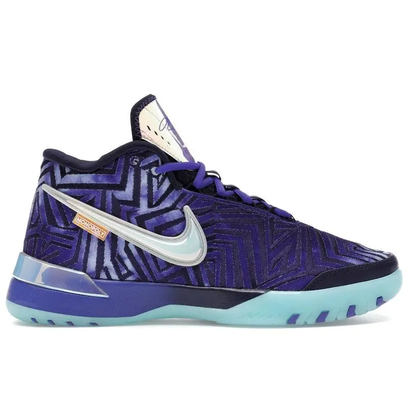 Nike Men's Zoom LeBron NXXT Genisus Monopoly Persian Violet (Translucent Outsole), from StockX