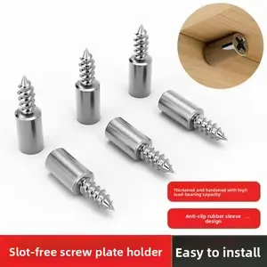 Integrated SelfTapping Screw Shelf Bracket for Closet Cabinet Accessories Decor