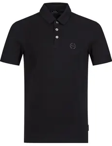 Armani Exchange Polo black AIX Logo