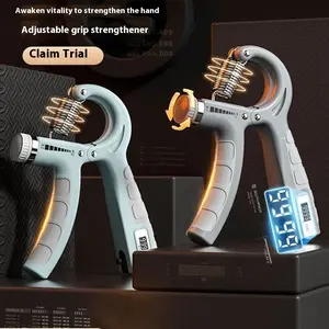 Trending Counting Grip Trainer – Finger Exerciser, Adjustable Hand Grip Strengthener for Arm Workout, Fitness Equipment