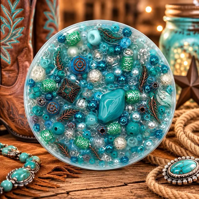 Teal Oasis Picky Pad Silicone Fidget Toy 4x4 Inch Skin Picking Tool for Stress Relief ADHD Anxiety Relief Sensory Toy for Kids Teens Adults