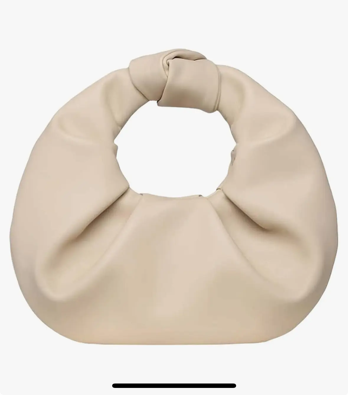 Ivory Hand Leather Purse for Women - Elegant and Stylish