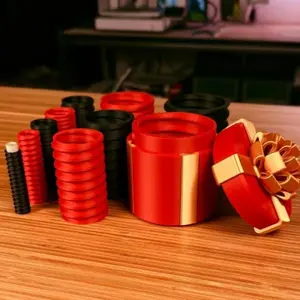 Annoying Nesting Screw Gift Box, Prank Surprise Cash Box, Reusable 3D Printed Fun, Perfect for Birthday Christmas Elephant Party Gifts