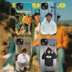 Sturniolo Triplets Phone Case, Nick Chris Matt Signature Phone Case, Case for Iphone & SS Galaxy, Gift for fans, Trending 25 K