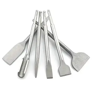 2024SDS Plus Chisel Set, Concrete Brick Wall Rock Chisel, Multi-application Hand Tool for Concrete, Brick Wall & Rock