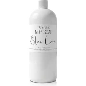 R&W Co.Original Mop Soap – Blue Lava Scent, 32 oz Multi-Surface Cleaner, Streak-Free for Tile, & Laminate Floors, Non-Toxic, Pet & Skin Safe Gentle Formula