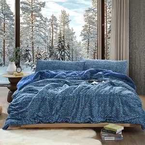 Peak of Cozy - Coma Inducer Oversized Comforter - Navy Mix