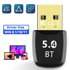 Bluetooth Adapter,USB Bluetooth 5.4 Adapter for PC,Plug and Play,Bluetooth Receiver & Transmitter for Keyboard/Mouse/Headphone/Speakers/Printer,Windows 11/10/8.1/7