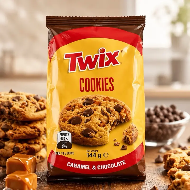 Twix Cookies Caramel & Chocolate