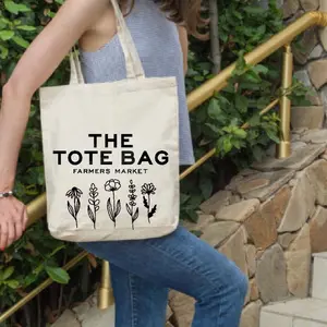 Reusable Tot Bag Custom Tote Bag The Tote Bag