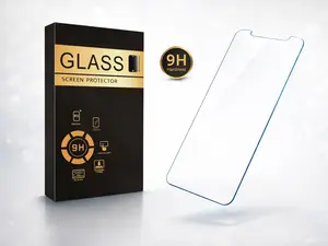 Tempered Glass Screen Protector for iPhone 17 16 15 14 Pro Max 9H Hardness Ultra-Clear 2.5D Edges Fingerprint Resistant Bubble-Free Installation