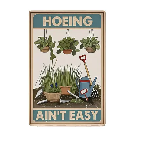 Comedy Decorative Aluminium Farmhouse Tin Sign - 8x12in/30x20cm, Durable, Waterproof, Lightweight, Eco-Friendly Retro Vintage Wall Plaque, Pre-Drilled, Easy-to-Hang, Bedroom & Garage Home Decor, Indoor/Outdoor Use