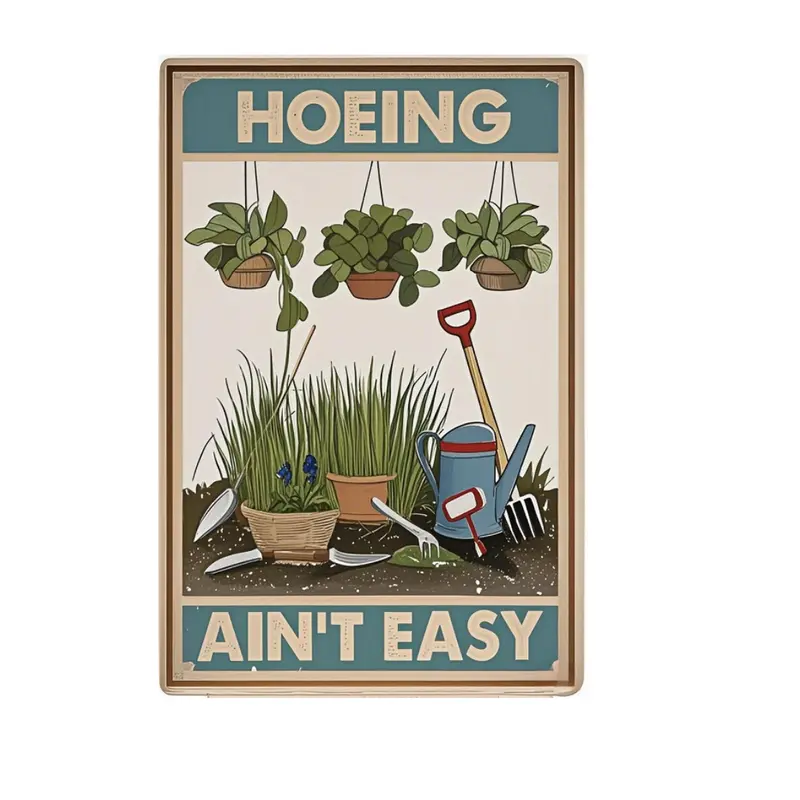 Comedy Decorative Aluminium Farmhouse Tin Sign - 8x12in/30x20cm, Durable, Waterproof, Lightweight, Eco-Friendly Retro Vintage Wall Plaque, Pre-Drilled, Easy-to-Hang, Bedroom & Garage Home Decor, Indoor/Outdoor Use