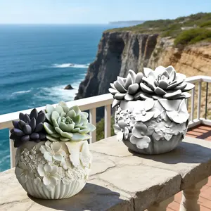 Phoenix Plant Pot Mold, Epoxy Resin Mould, Durable High Quality, Perfect for Handmade Clay Molds, Art Home Aromatherapy Decor