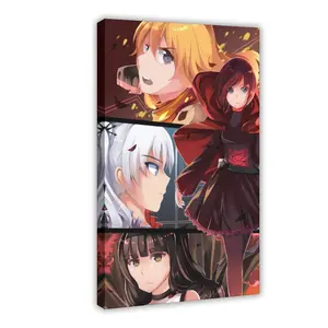 Anime RWBY Poster 29 bedroom canvas posters, hall wall art, bathroom canvas posters, home poster decoration