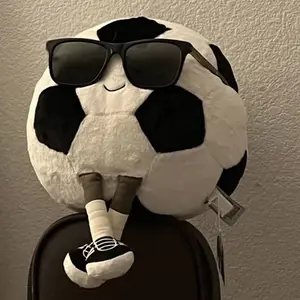 Amuseable Sports Jellycat Plush Collection - Soccer & Basketball Ball with Premium Dust Bag & Mystery Gift