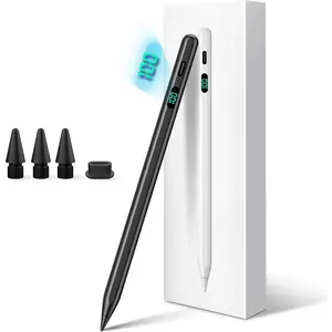 Stylus Pen for iPad 2026-2018 with LED Power Display  Charge,Palm Rejection Pencil for iPad 10/9/8/7/6th,11th A16,Air 11/13 M2/M3/M4,Pro 11/13 M4/M5,Pro 12.9",Air 5/4/3,Mini 7/6/5