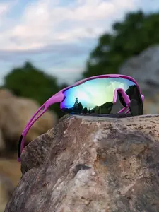 Lightweight Unisex Sport Sunglasses with UV400 Protection, Anti-Slip and Windproof, Ideal for Cycling Running Hiking Outdoors, Outdoor Sports Sunglasses