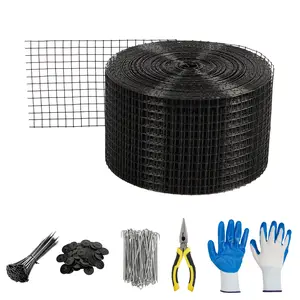 Garvee Upgraded Solar Panel Critter Guard Net, 6in x100FT Protective Mesh, Multipurpose Pest Prevention Kit with Matching Installation Tools