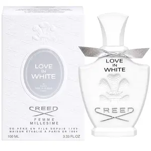 Creed Love in White Women's 3.3 Ounce Love in White Eau De Parfum Floral White Musk & Orange Blossom I Everyday Luxury Fragrance