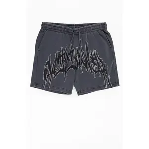 Pacsun Men's Handstyles Studded Fleece Sweat Shorts