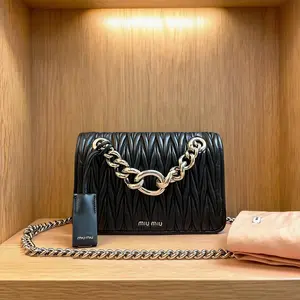 Pre-owned miu miu MIUMIU Leather Shoulder Bag I0709360368