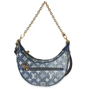 Pre-owned Louis Vuitton denim Shoulder Bags Jacquard Loop L26051546
