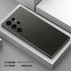 New Smartphone, 8GB+256GB, Global Unlock, 6.8-inch Display, Super Battery Life, HD Camera, Dual SIM, Dual Standby, GPS, Built-in Stylus, Comes with Earphones |Case |Screen Protector |Type-c Data Cable.