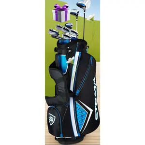 Complete Golf Set for Men & Women| Lightweight 460cc Driver, Hybrid, Irons & Putter with Stand Bag, Large Sweet Spot, Forgiveness & Distance for Beginners & Recreational Golfers