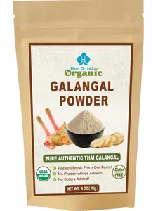 Organic Galangal Powder Thai Herb Spice 4 oz.