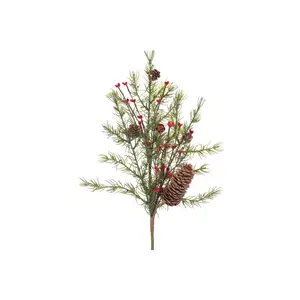 Maximum discount  Pine With Berry Cone Spray Set Of 6