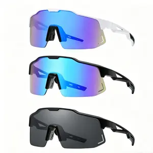 3-Pack Unisex UV400 Cycling Sunglasses, Windproof Outdoor Sports Protective Shades, Comfortable Lightweight Eyewear, Practical Bike Accessory for MTB Road Biking Driving Hiking and All Daily Outdoor Sports