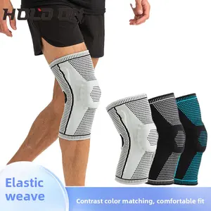 Sports Basketball Silicone Knee Pads Riding Running Spring Support Leggings Outdoor Exercise Knee Protection