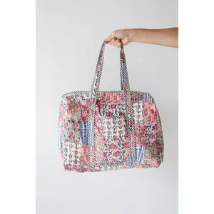 Ginny Quilted Duffle Bag for Women - Perfect for Travel luggage