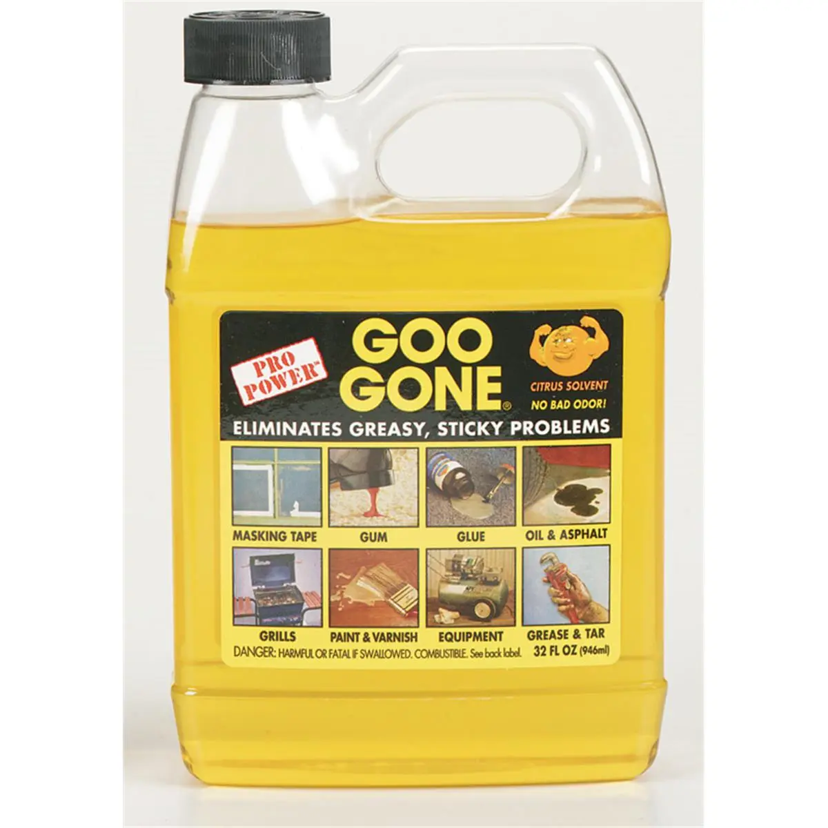 Weiman Products  32 oz Goo Gone Cleaner, Silicone, Cloth, Household
