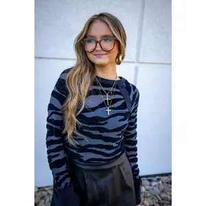 Free People - So Lush Layering Top - BLACK COMBO