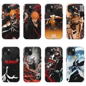 Anime Bleach Cool Character Print Pattern Vintage Classic Phone Case for iPhone 17 16 15 14 13 12 11 Air Pro Max Plus Holiday Gifts and Fashion Items