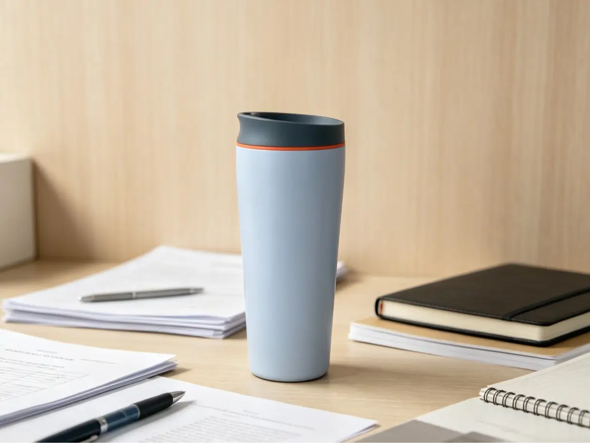 Owala 20oz Stylish SmoothSip Slider Tumbler - Portable Vacuum Insulated Bottled Water Bottle, All-Day Cold Retention, No-Mess Design, Kitchenware Drinkware Flask