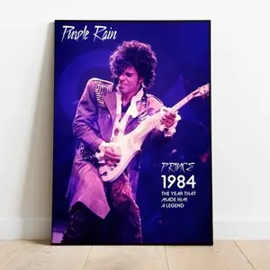 Prince - Symbol - Purple rain 1984 inspired Vector Poster